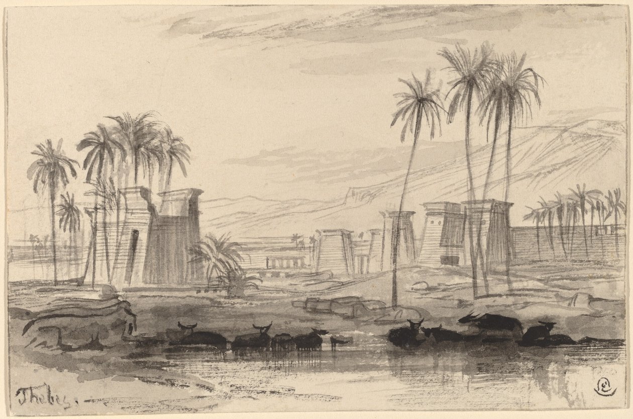 Teb, 18841885. by Edward Lear
