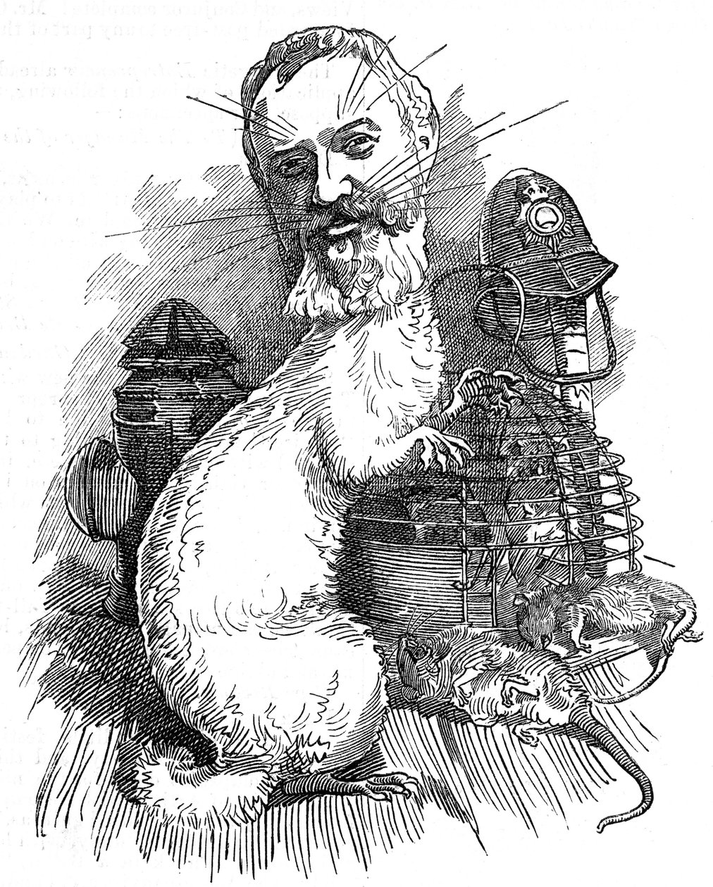 Adolphus 'Dolly' Williamson by Edward Linley (after) Sambourne
