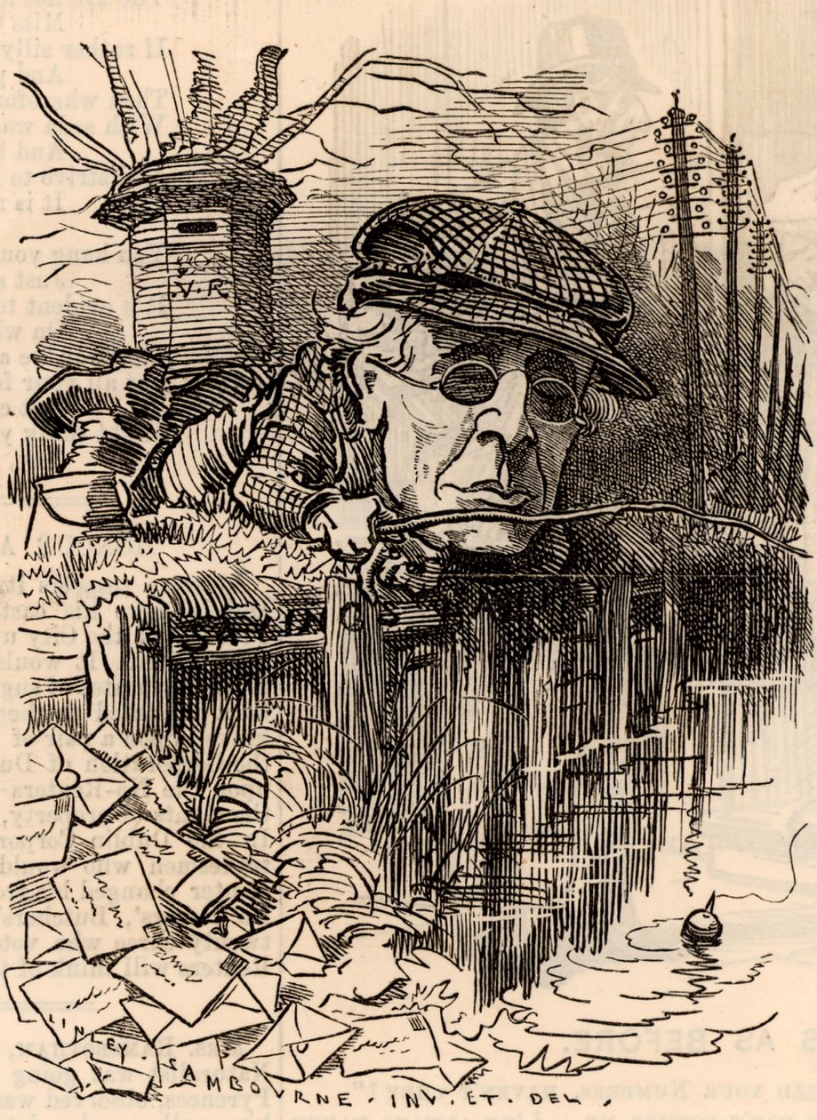 Henry Fawcett (1833-1884) by Edward Linley Sambourne
