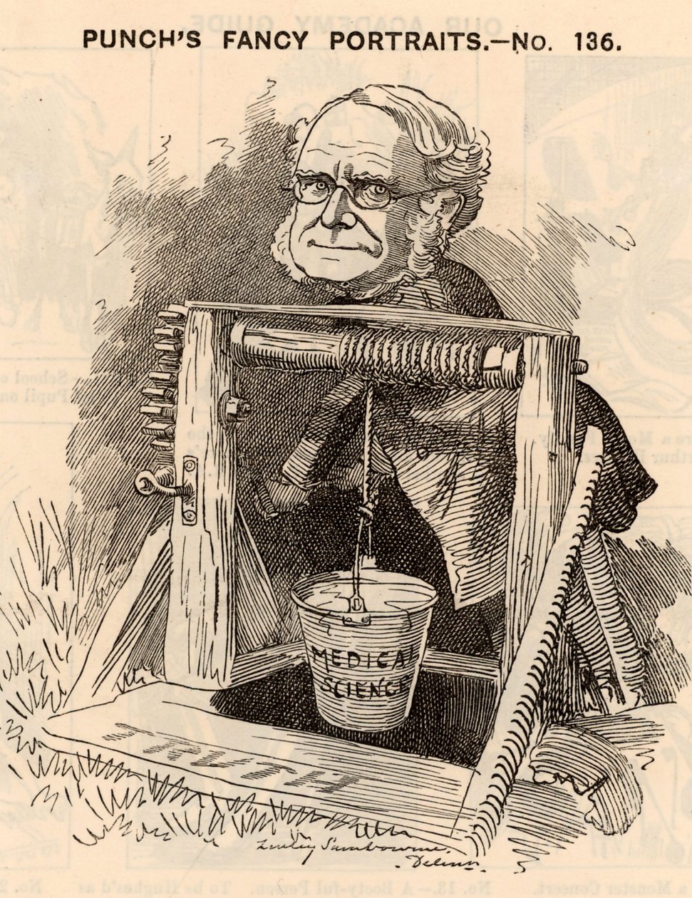 Thomas Spencer Wells (1818-1897) by Edward Linley Sambourne