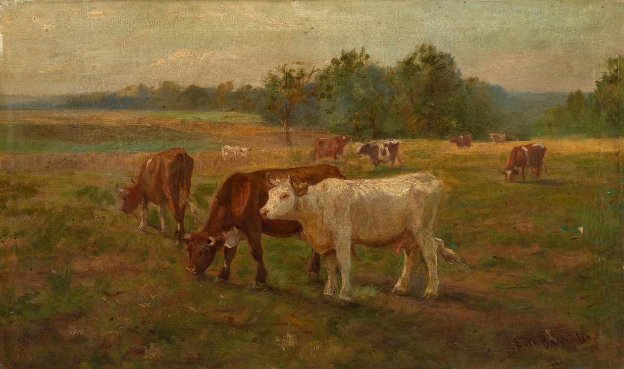 İnekler, n.d. by Edward Mitchell Bannister