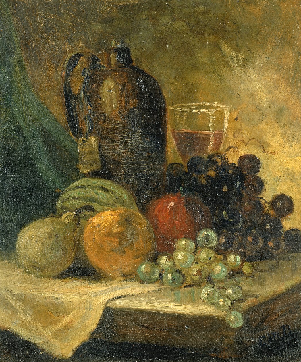 Natürmort, n.d. by Edward Mitchell Bannister