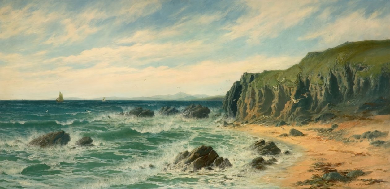 Sahil Manzarası, 1887. by Edward Moore