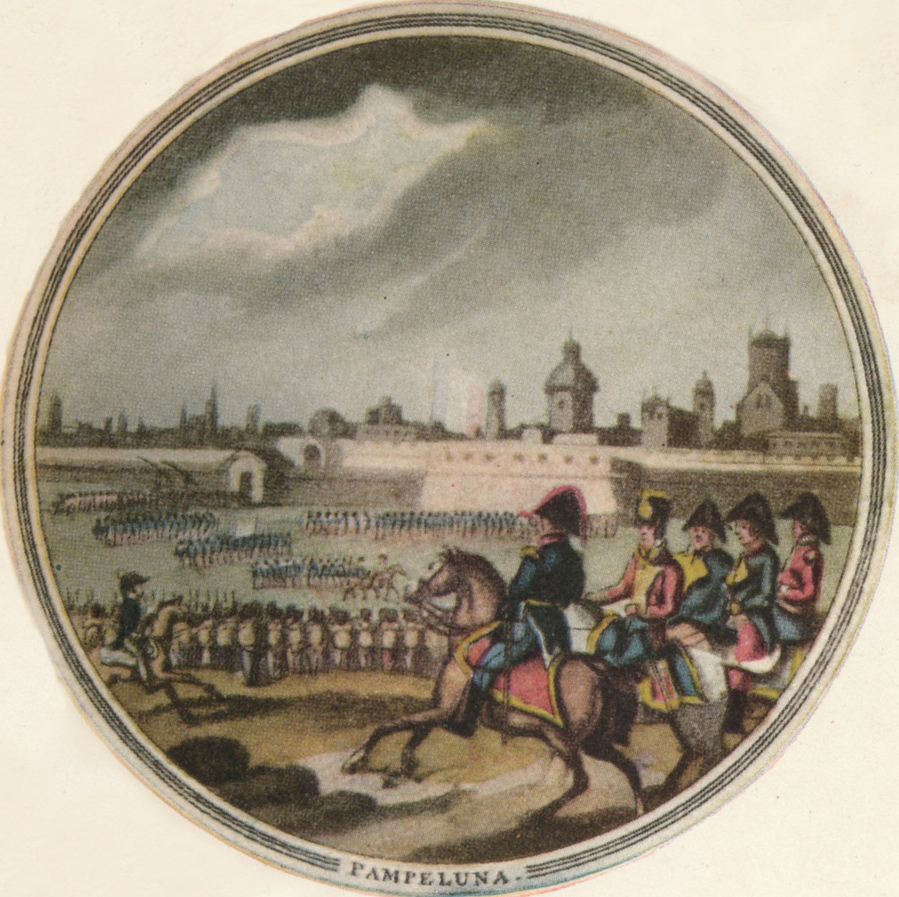 Pampeluna Savaşı, 1815, 1910 by Edward Orme