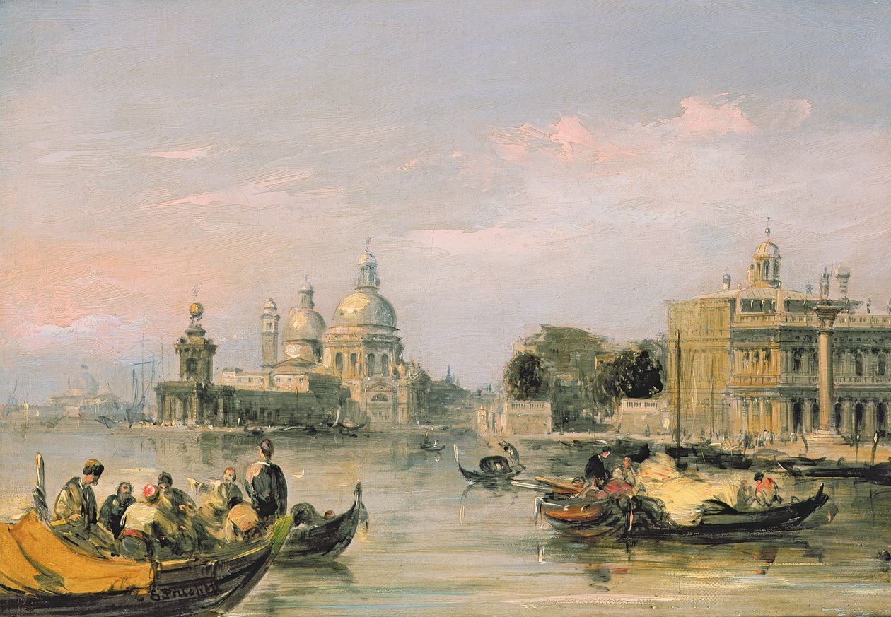 Santa Maria della Salute, Venedik by Edward Pritchett