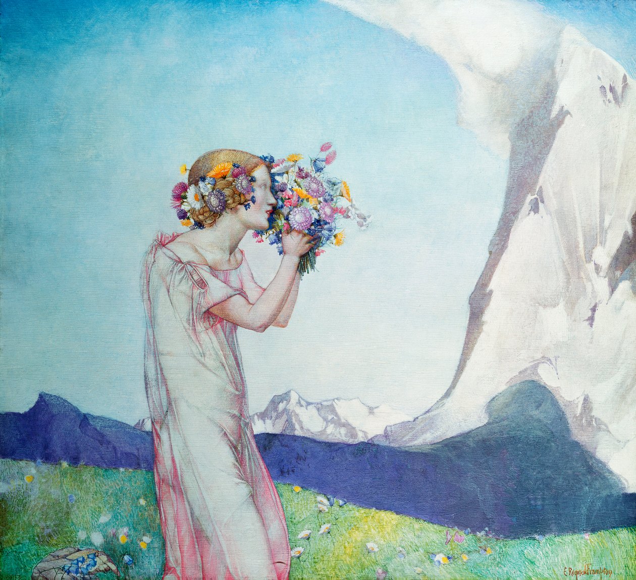Alp florası by Edward Reginald Frampton