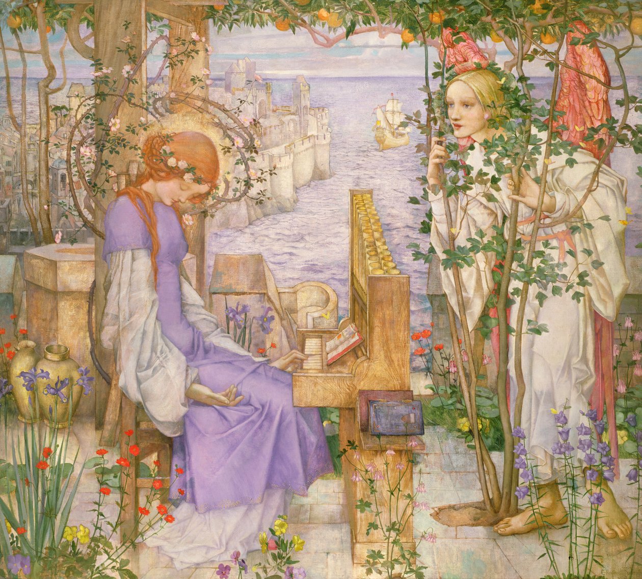 Aziz Cecily, c.1904 by Edward Reginald Frampton