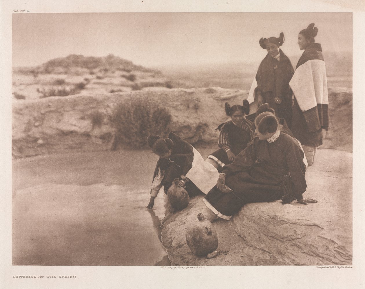 Portföy XII, Plaka 400(b)- 435 by Edward S. Curtis