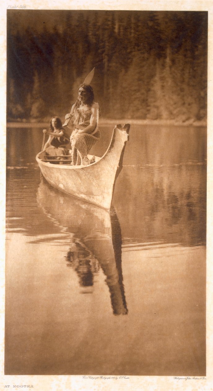Nootka'da by Edward Sheriff (after) Curtis