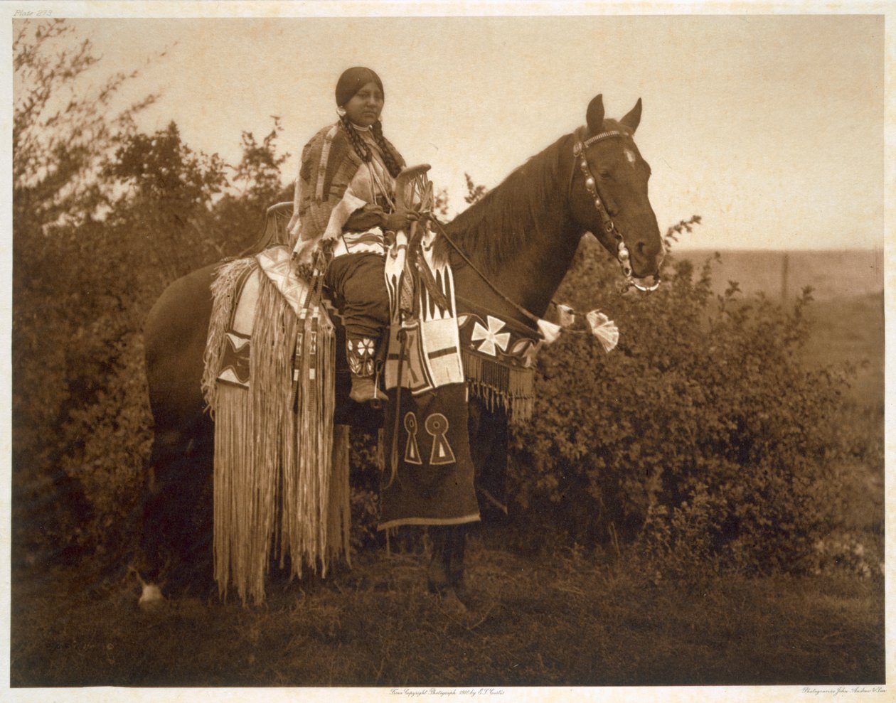 Tatil Süsleri - Cayuse by Edward Sheriff (after) Curtis