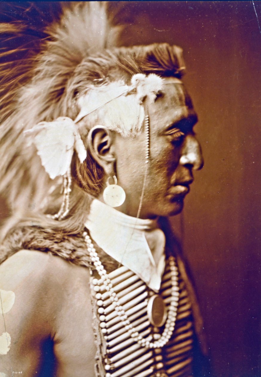 Antilop Şapkası by Edward Sheriff Curtis