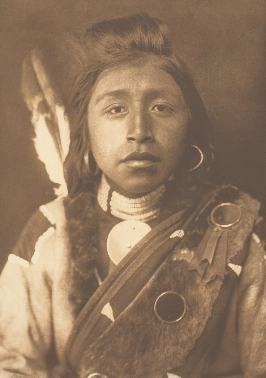 Qashala - Wishem, 1909. by Edward Sheriff Curtis
