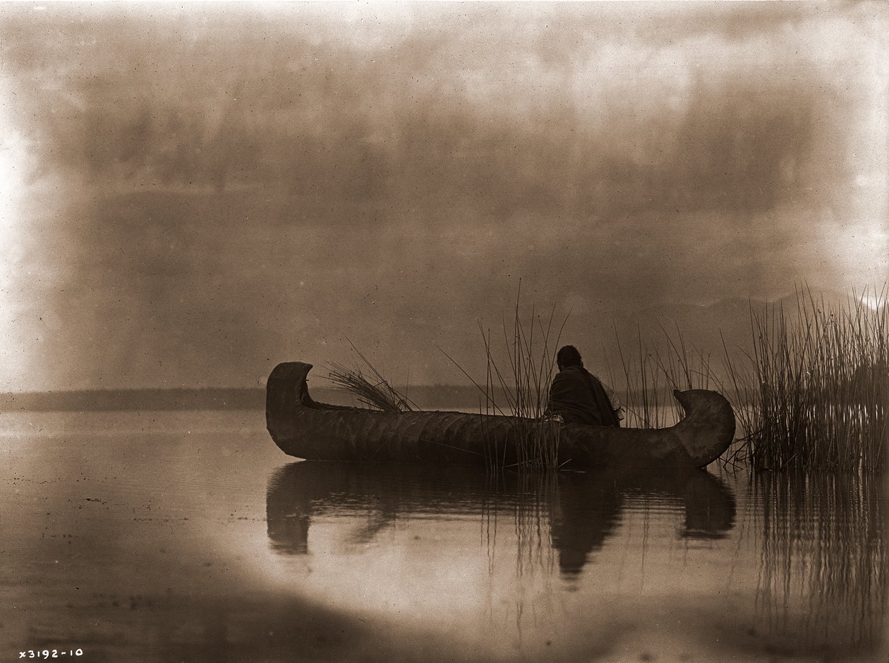 Curtis tarafından Kutenai Avcısı by Edward Sheriff Curtis