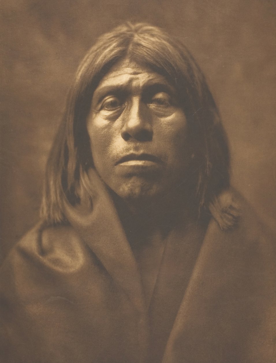 Quniáika - Mohave, 1903. by Edward Sheriff Curtis