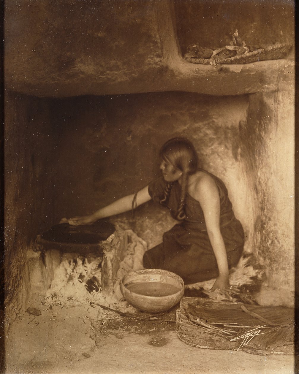 Piki Yapıcı, Sabun by Edward Sheriff Curtis
