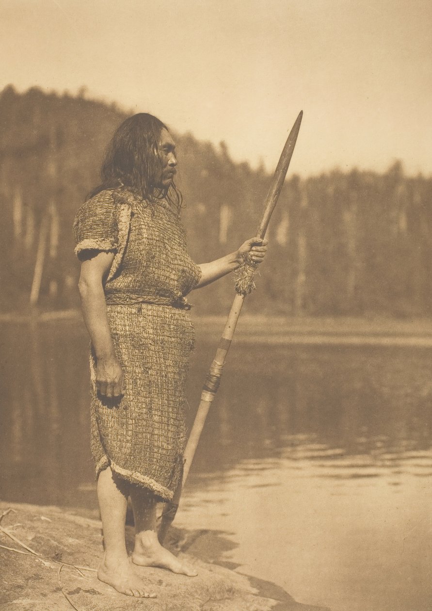 Balina Avcısı - Clayoquot, 1915. by Edward Sheriff Curtis