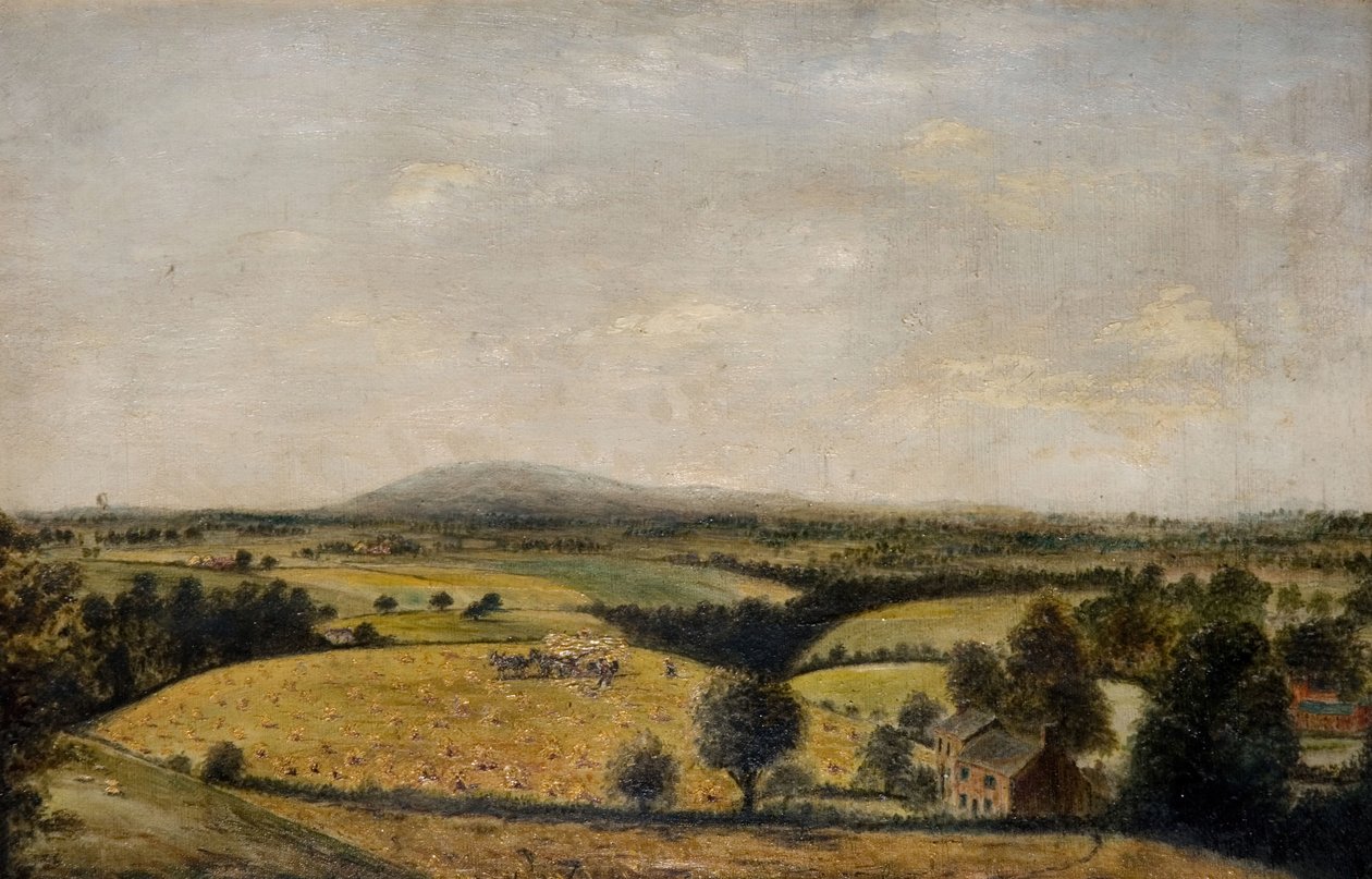 Bredon Tepesi 19. Yüzyıl. by Edward Wilden