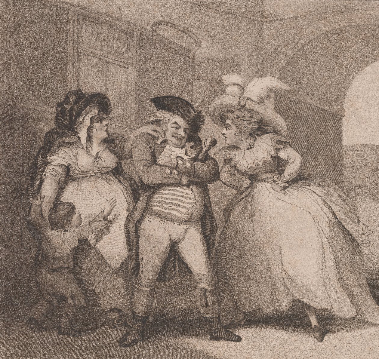 Çok eşlilik, 1 Ağustos 1787. by Edward Williams