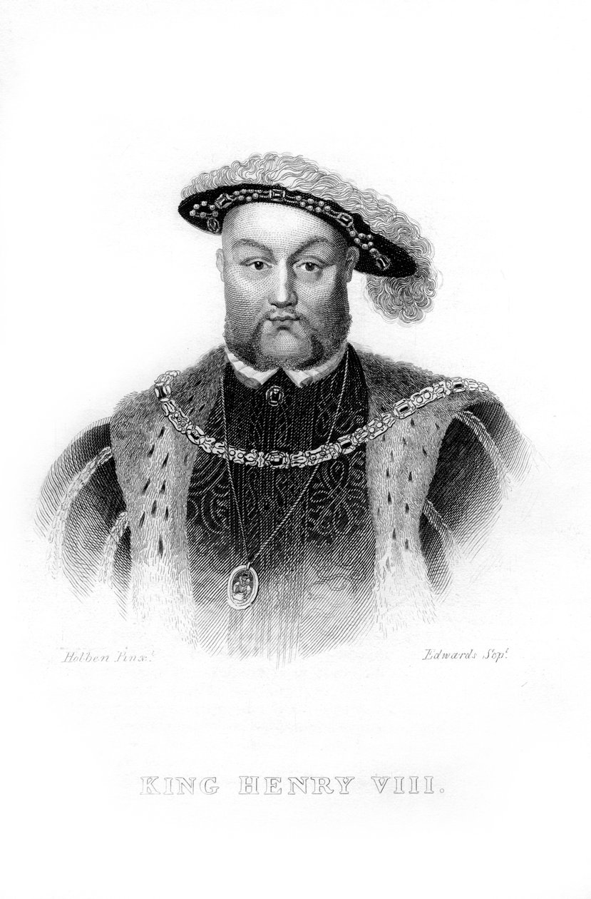 Henry VIII, 19. yüzyıl. by Edwards