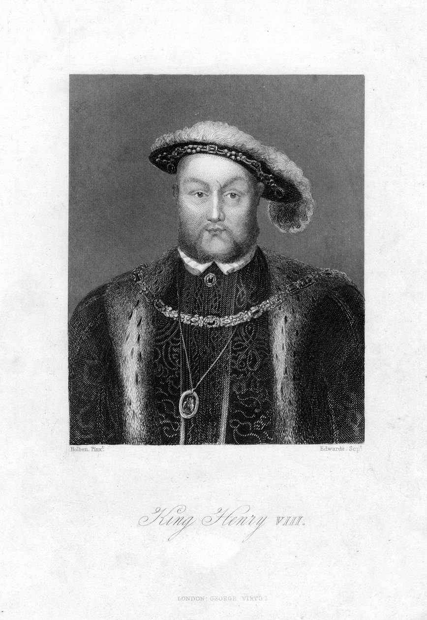 İngiltere Kralı VIII. Henry, 1491-1547. by Edwards