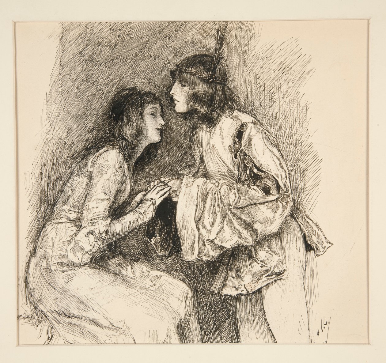 Bassanio: by Edwin Austin Abbey