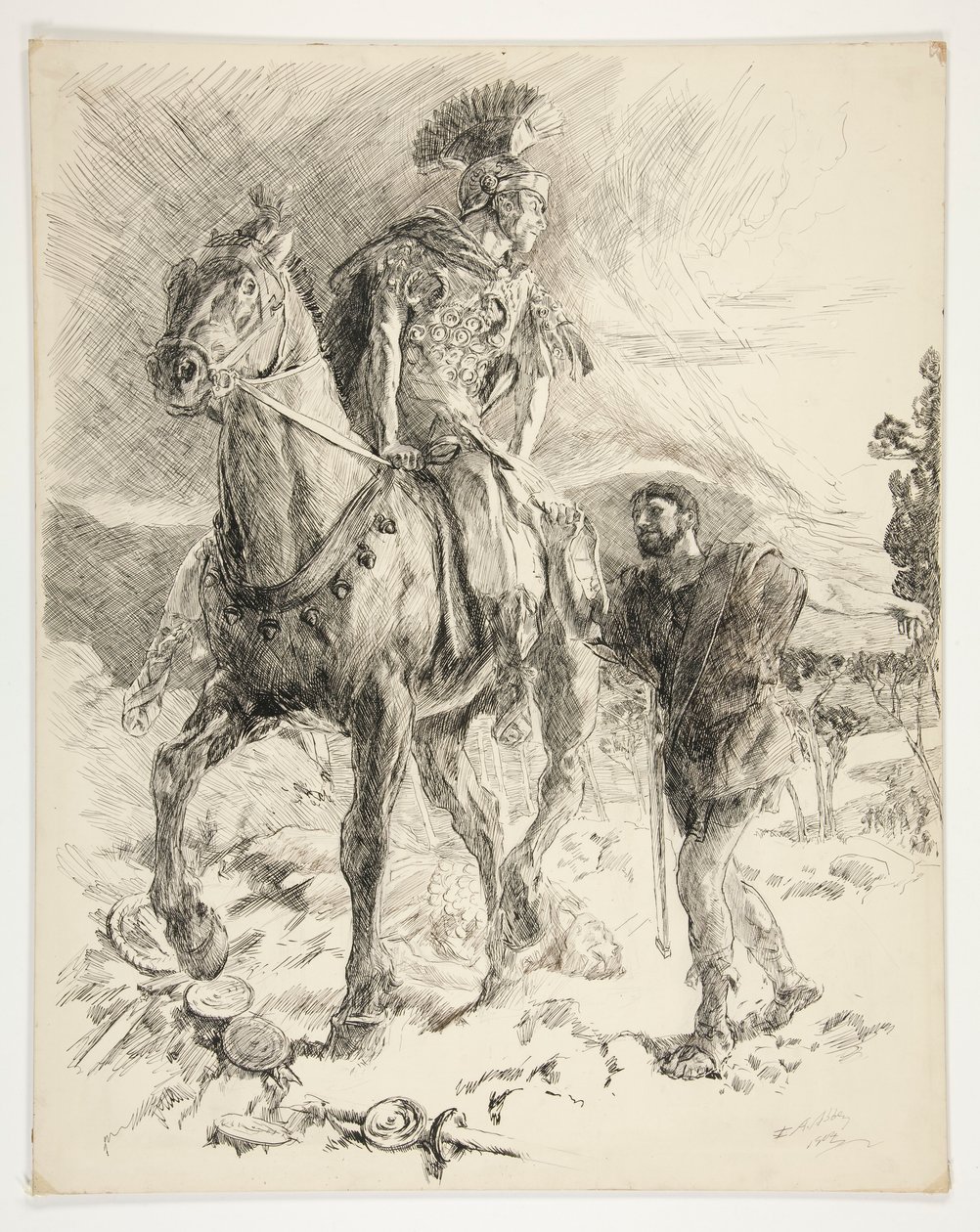 Cassius: by Edwin Austin Abbey