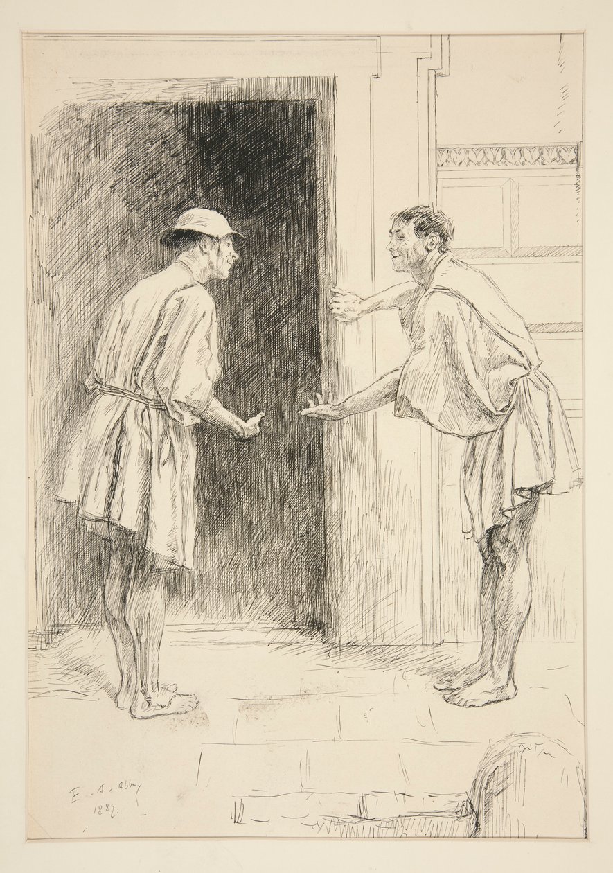Efes Yolu: by Edwin Austin Abbey