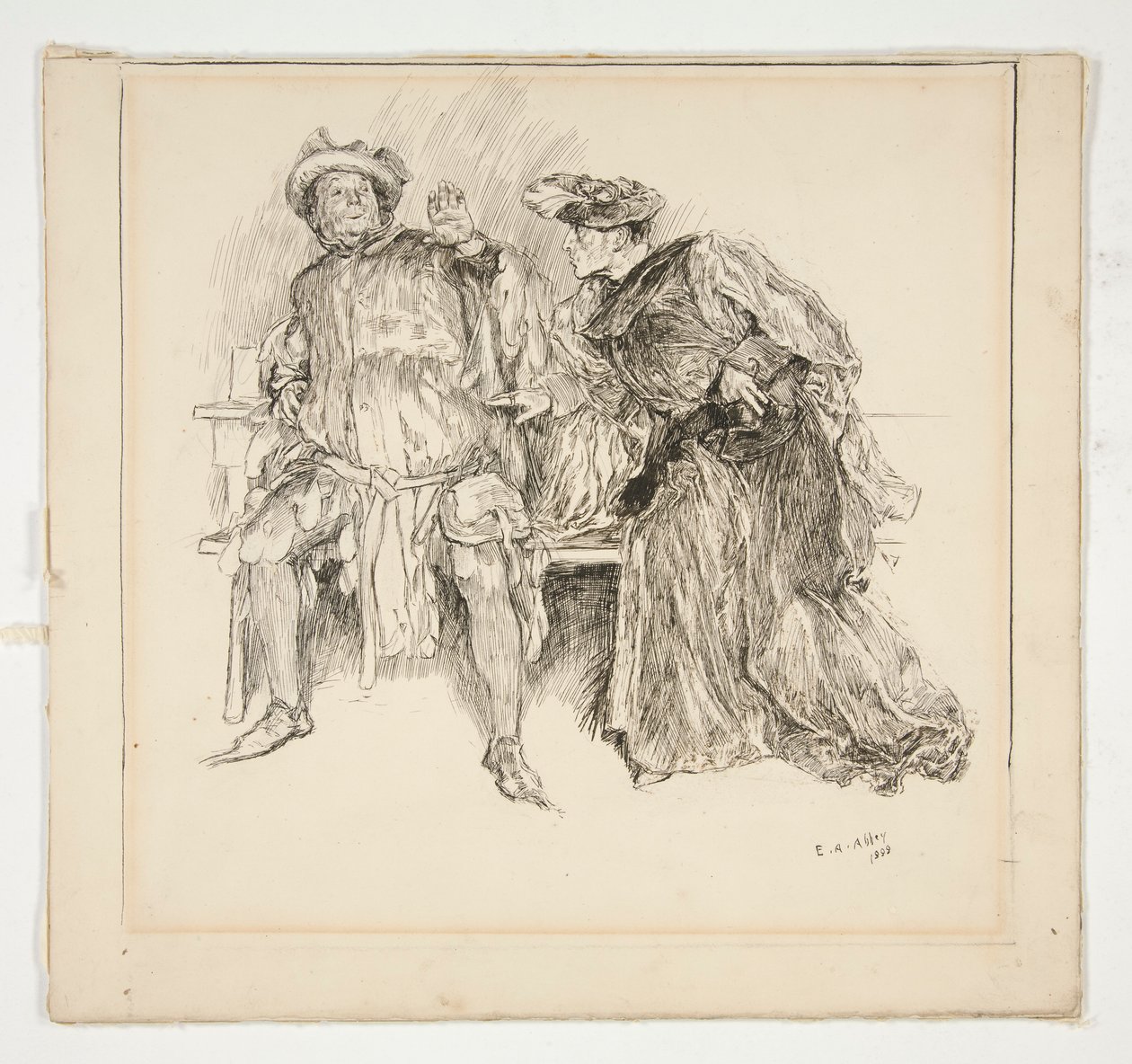 Falstaff: by Edwin Austin Abbey