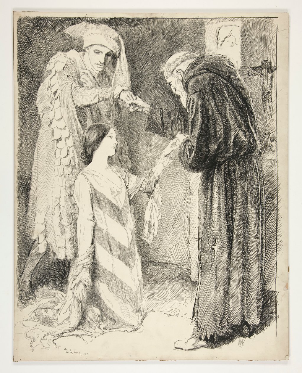 Rahip Laurence: by Edwin Austin Abbey