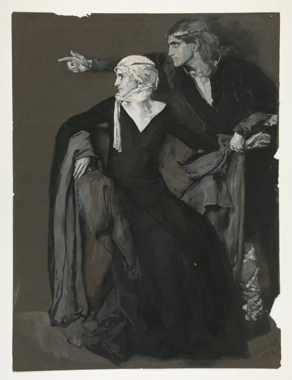 Köy: by Edwin Austin Abbey