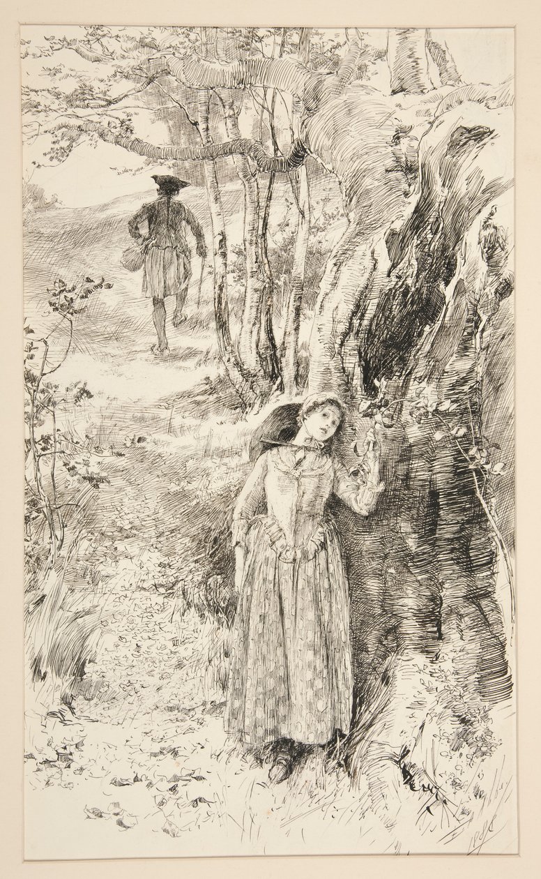 İllüstrasyon by Edwin Austin Abbey