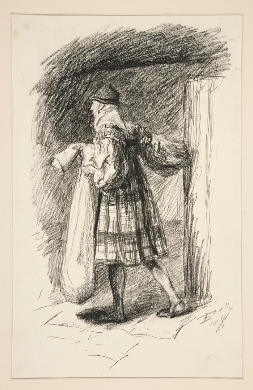 Ragozine ile Provost by Edwin Austin Abbey