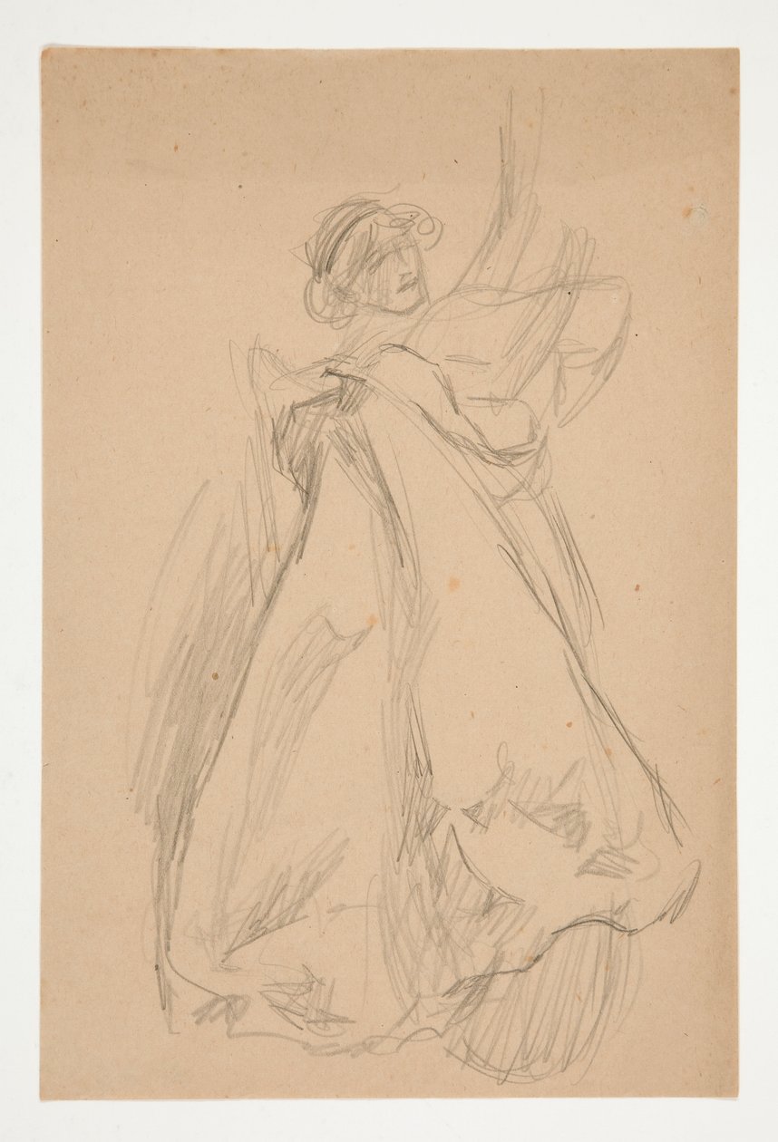Dini sahne by Edwin Austin Abbey