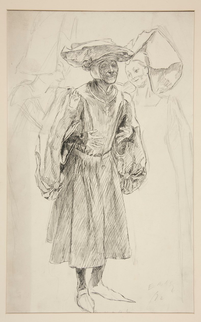 Rosalin ve Maria: by Edwin Austin Abbey