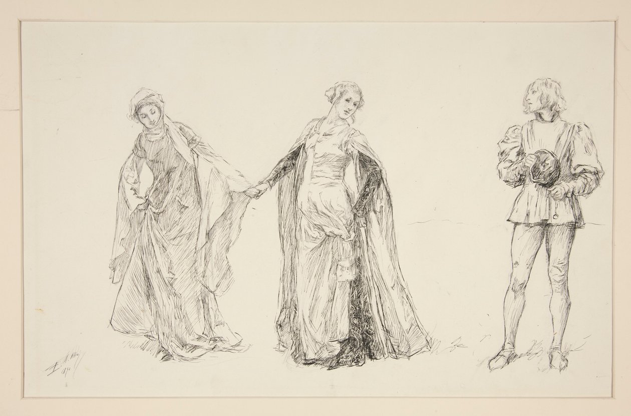 Rosalind: by Edwin Austin Abbey