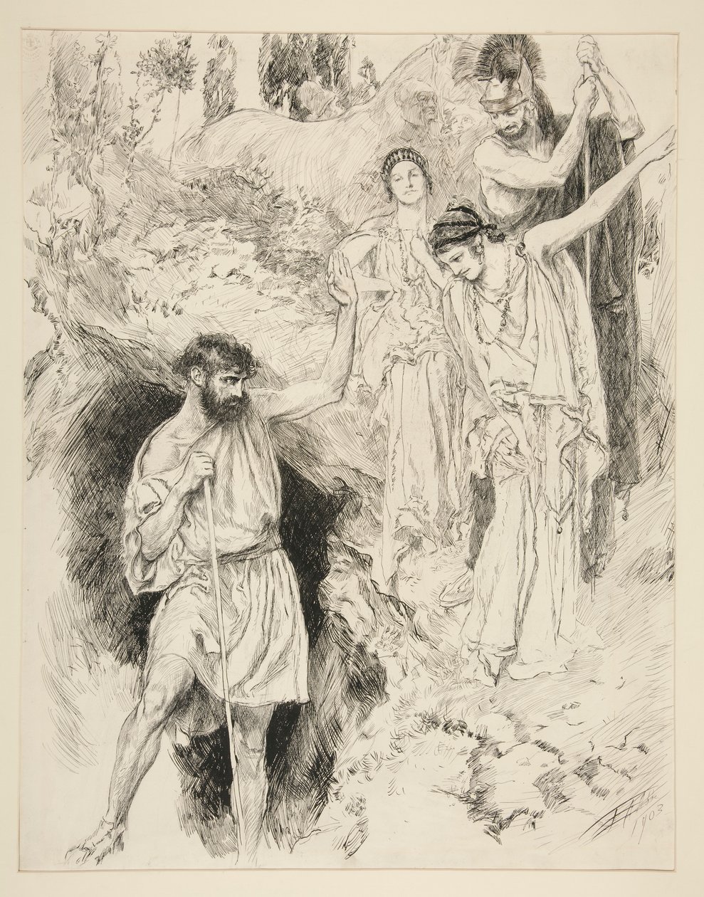Timon: by Edwin Austin Abbey