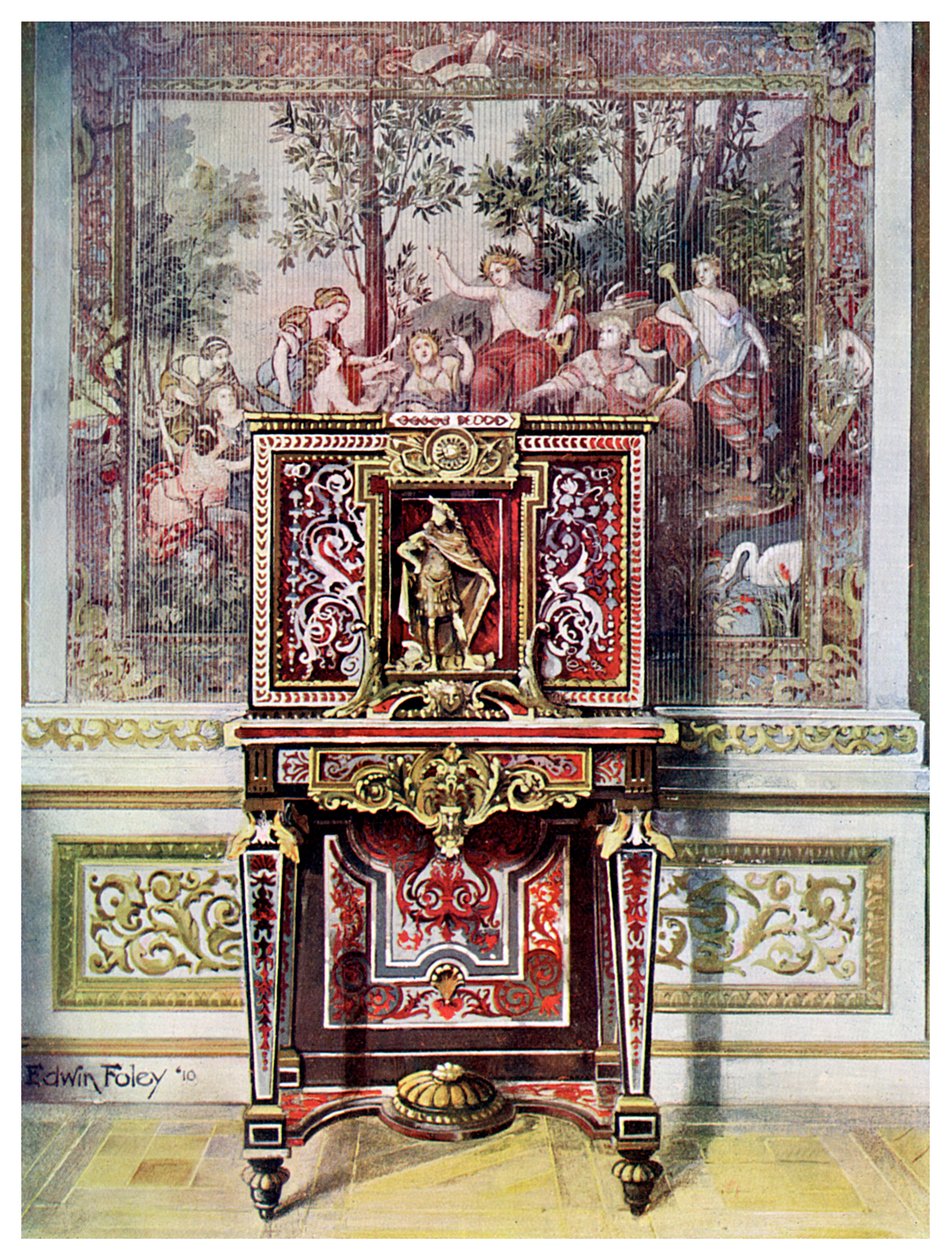 Boulle düğün kutusu, 1910. by Edwin Foley