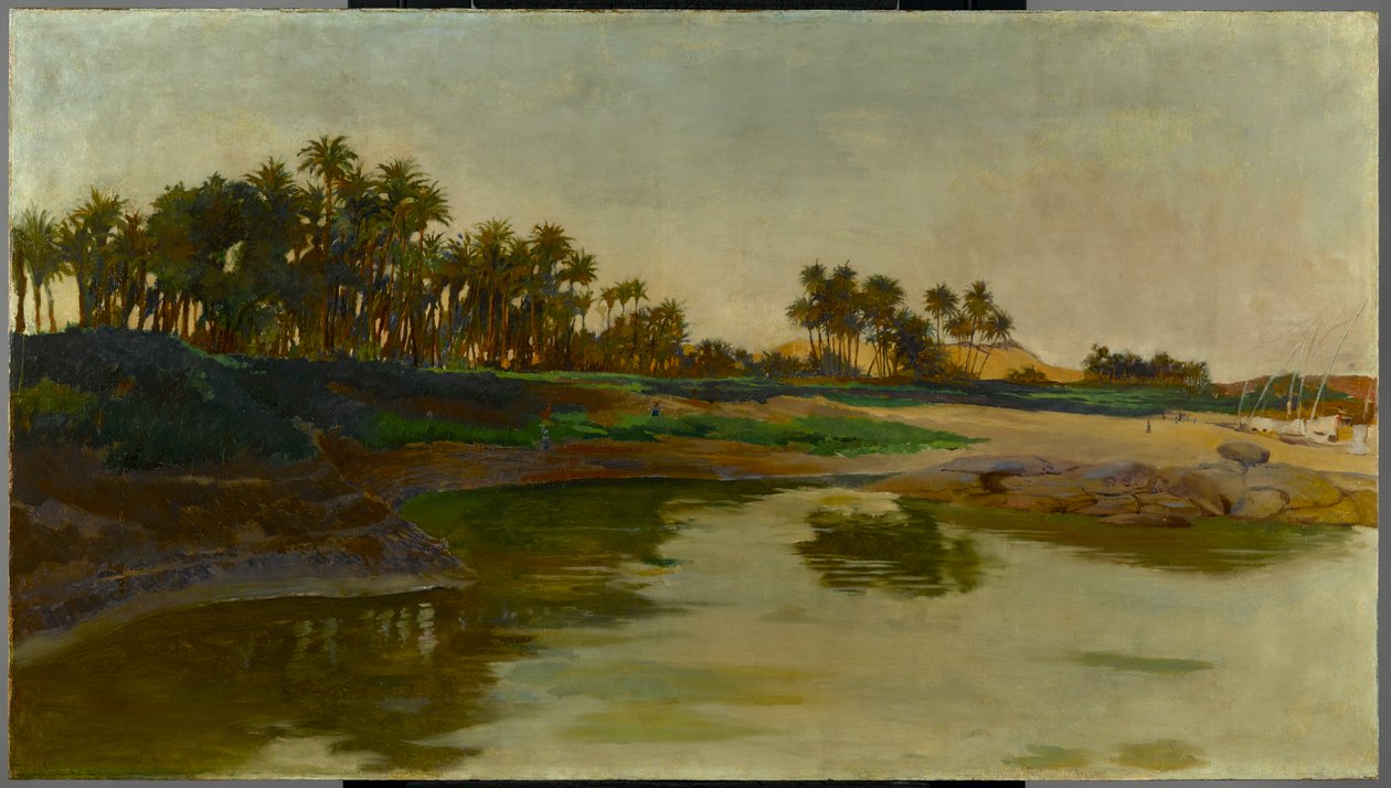 Elephantine Adası, Mısır, c.1886-91 by Edwin Howland Blashfield