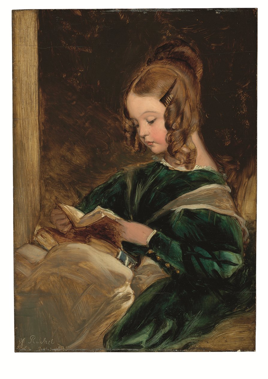 Rachel'ın Çalışması (Lady Rachel Russell) by Edwin Landseer