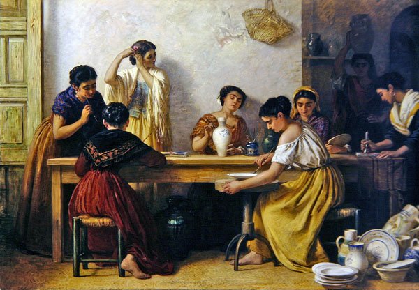 Sevilla Çömlekçiliği by Edwin Longsden Long