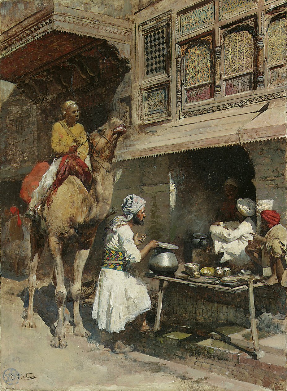 Metalcinin Dükkanı by Edwin Lord Weeks