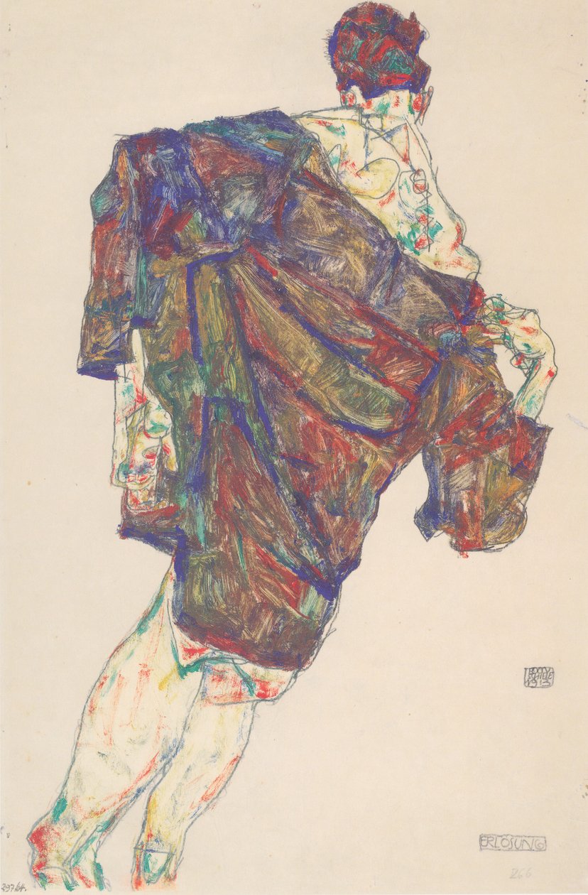 kurtuluş by Egon Schiele