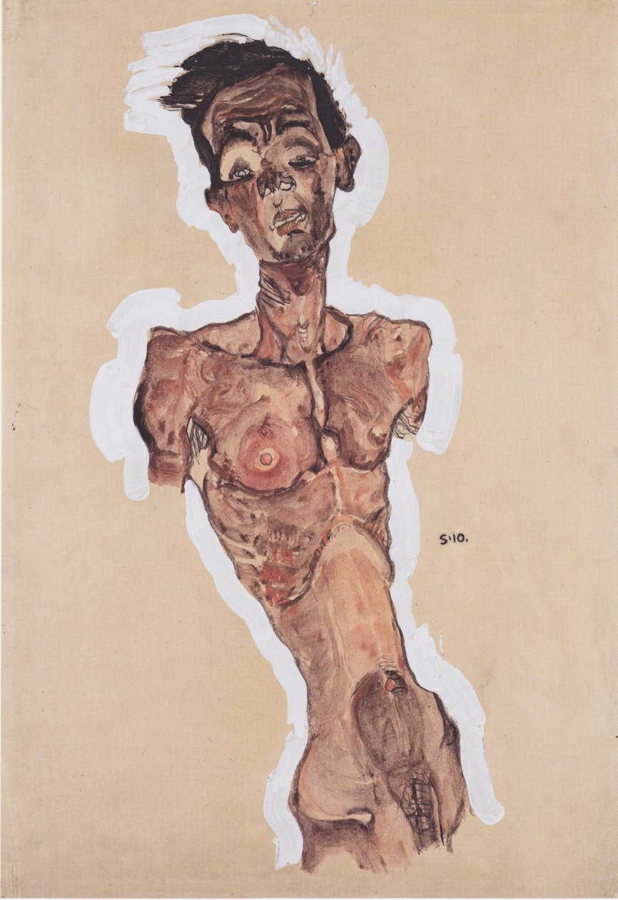kendi kendine hareket by Egon Schiele