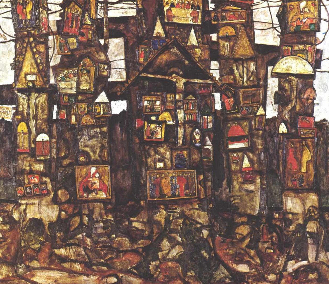 Orman bağlılığı by Egon Schiele