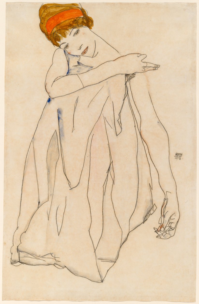 Dansçı by Egon Schiele