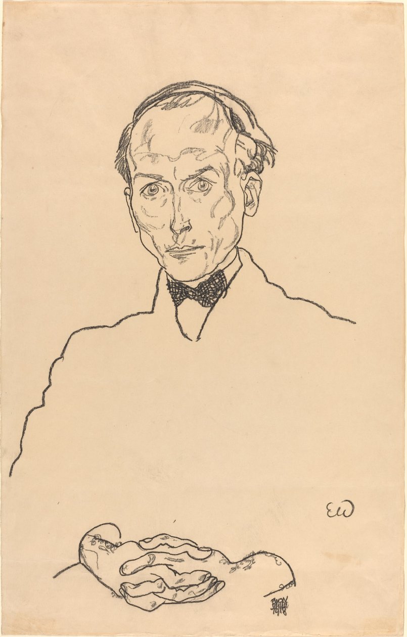 doktor Ernest Wagner by Egon Schiele