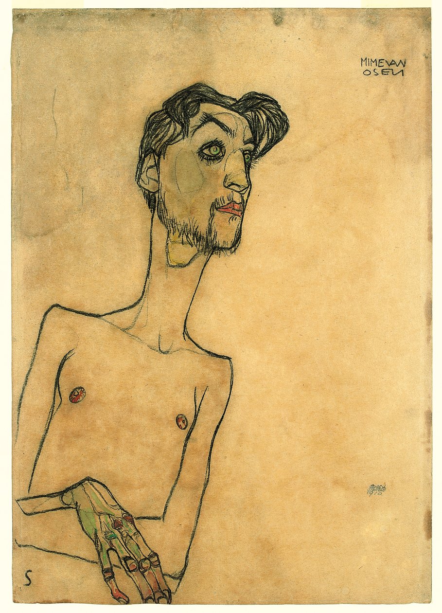 Mim van Osen by Egon Schiele