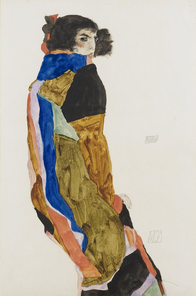 Moa, 1911 by Egon Schiele