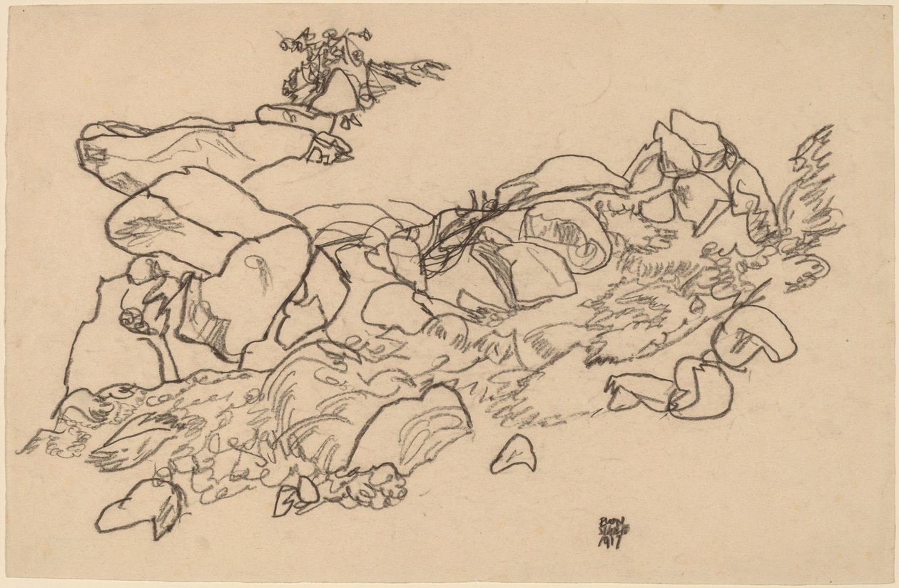 Dağ Çayı by Egon Schiele