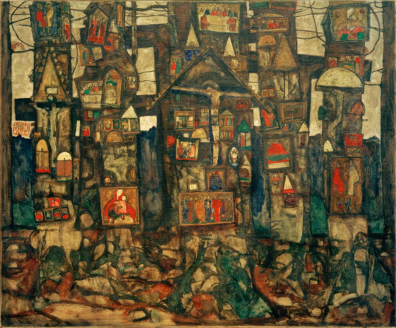Orman bağlılığı by Egon Schiele